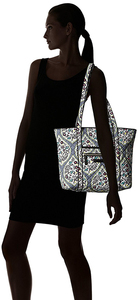 Borsa tote iconica piccola <span class=keywords><strong>Vera</strong></span> Signature in cotone trapuntato per ragazze - Product Image 6