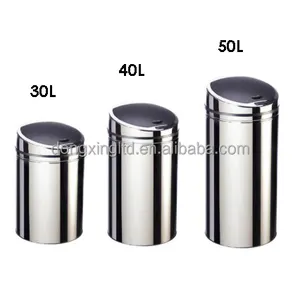 Big Sensor Dustbin Infrared Trash Can