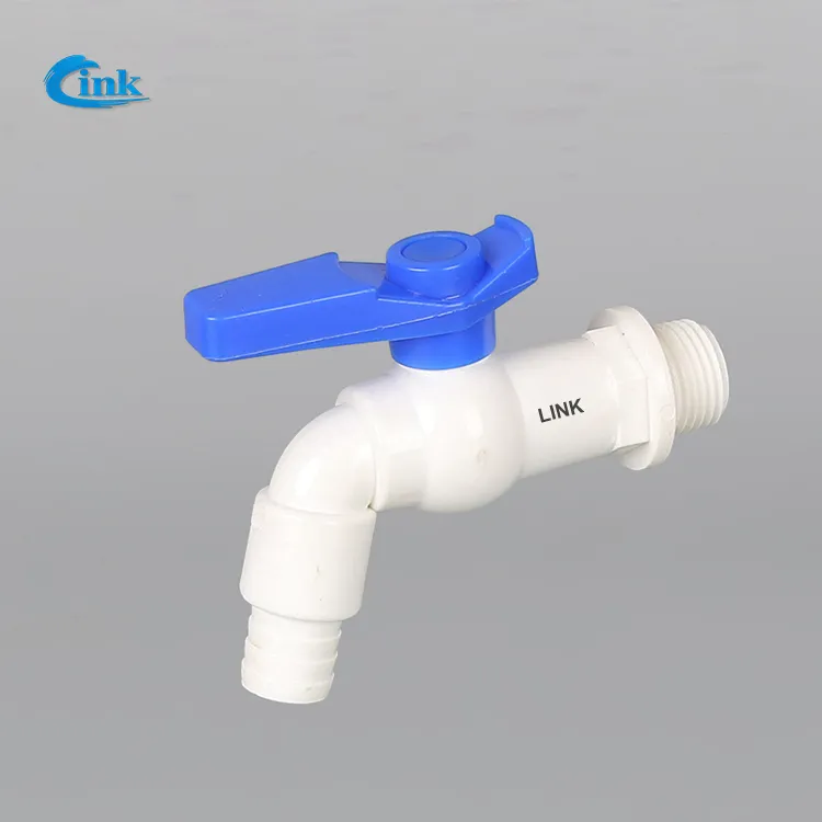 LK-1-004-4 ( 20mm ) 5 Rifornimento Della Fabbrica di colore di alta qualità di acqua di plastica tubo di acqua del rubinetto del rubinetto pp PVC bib tap