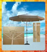 solar aluminum beach umbrella