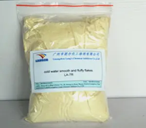 chemical additives Acrylic fiber Flakes for cotton, linen, silk, chemical fiber, yarn and fabric silky finishing LA-OT9A