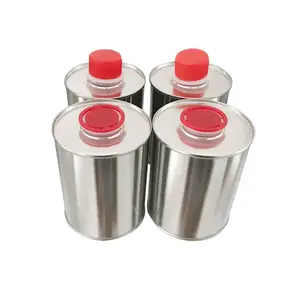 1 Lít Rỗng Vòng Kim Loại Thiếc Can/Hình Chữ Nhật Lon/Quart Nhựa Thiếc Can Với Nắp Đậy Cho Dầu