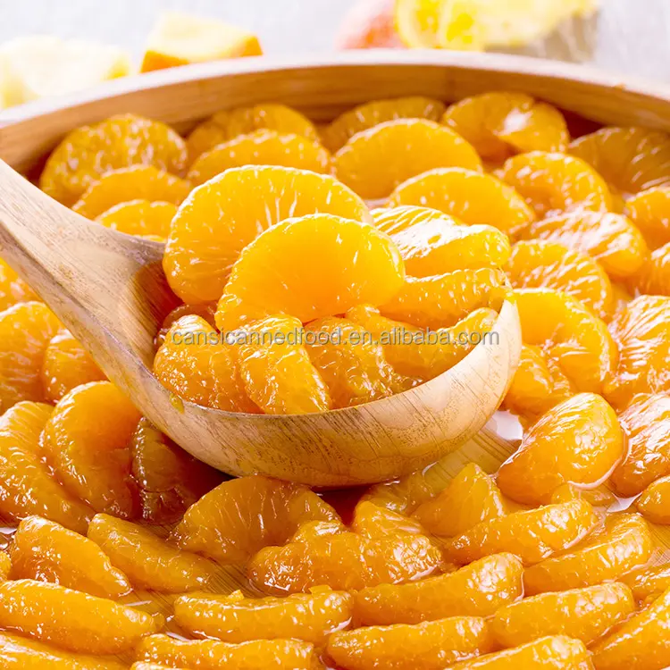 จีนแบรนด์ที่มีชื่อเสียงผลไม้กระป๋องส้มใน425กรัมกระป๋อง