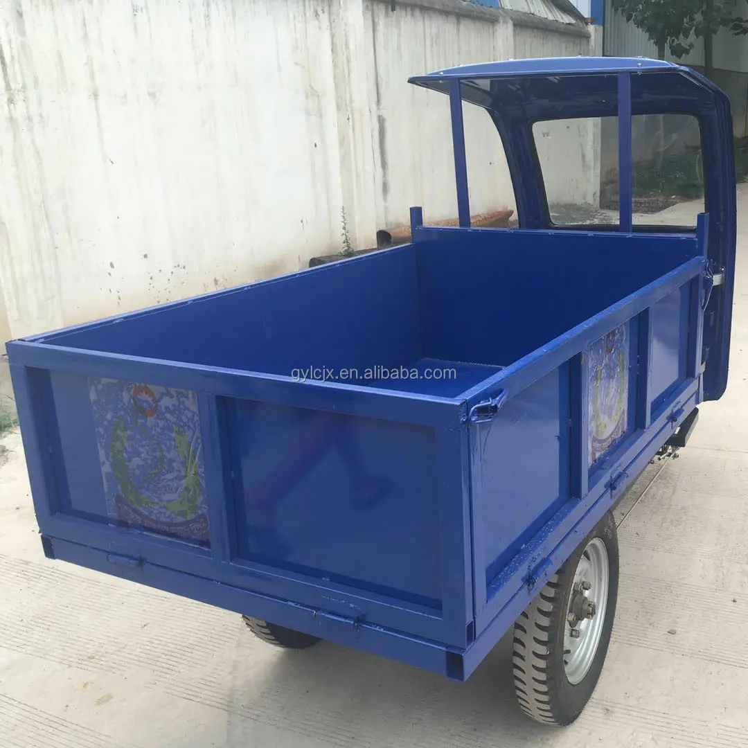 Max Loading Capacity 2000kg Heavy Duty Electric Motorcycle Truck 3-Wheel Tricycle