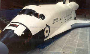 2025 vendita calda astronave gonfiabile, navetta spaziale gonfiabile per la pubblicità - Product Image 3