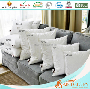 Tùy Chỉnh Kích Thước Khách Sạn Polyester Gel Sợi Đệm 18X18 Vuông Lông Ném Gối Chèn - Product Image 2