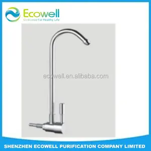Wall mount faucets for RO water filter use