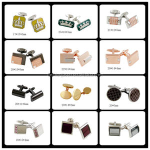 新しいファッションメンズノベルティは、カスタムカフスボタンを作るカフスボタンまたはネクタイピンメンズジュエリー印刷 - Product Image 4