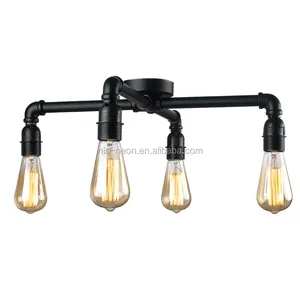 Lámpara de techo led vintage para <span class=keywords><strong>decoración</strong></span> de sala de estar, luz moderna sencilla, nórdica, geométrica, colgante - Product Image 1