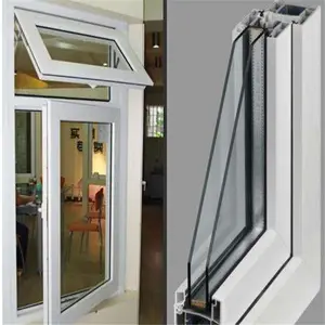 Ventana de PVC línea de producción/de extrusión de plástico Ventana de perfil