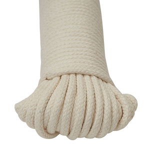 12 mm Nature 24 Strands Doppel geflochtenes Baumwoll seil zu verkaufen - Product Image 3