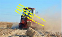 Tondeuse à gazon automatique avec mini-presse à balles de foin avec tracteur/Vente chaude de mini-presse à balles rondes pour ensilage de maïs, foin, herbe/machine de broyage et de pressage