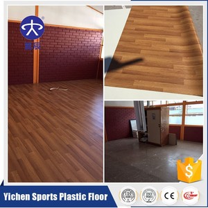 Yichen suelo de linóleo de vinilo/suelo deportivo/salón de baile/escalera/escuela/gimnasio/hogar - Product Image 4