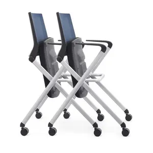 Bunte Klapp und stapelbar design büro stuhl für ausbildung zimmer