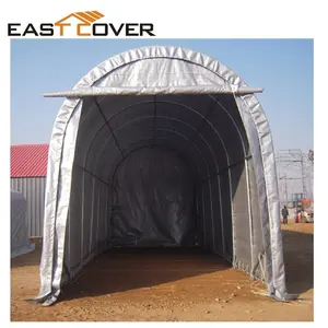 New products pyramid factory price plastic portable car storage shed RV boat shelter canopy tent carport