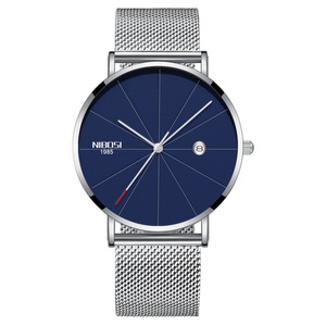 NIBOSI 2321 <span class=keywords><strong>Orologio</strong></span> di Lusso Ultra Sottile, <span class=keywords><strong>Orologio</strong></span> da Polso Dorato da <span class=keywords><strong>Uomo</strong></span> NIBOSI 2321 con Cinturino Sostituibile, Dropshipping - Product Image 4