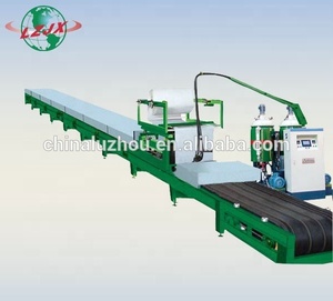 Pannello isolante dell'unità di elaborazione del pannello a sandwich del poliuretano controllato PLC che forma la macchina di produzione di flusso - Product Image 2