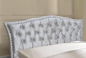 Cama de PU de piel sintética con diseño exclusivo italiano copetudo y clavado - Product Image 6