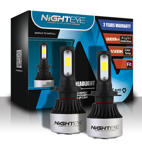 S2 nighteye h7 9000lm <span class=keywords><strong>led</strong></span> dual color faro A315-S2