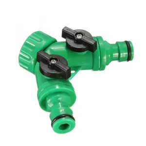 Garden irrigation connection Pipes 2 Way Connector Watering Tool Tap Connector