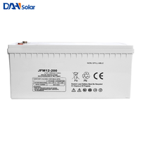 Batterie solaire 12v, 200ah, 250ah, Type AGM, sans entretien
