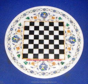 Plaque d'incrustation en marbre fabriquée à la main, plaque d'incrustation Pietra Dura - Product Image 1