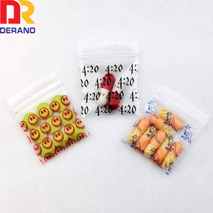 Derano <span class=keywords><strong>1010</strong></span> 1034 12510 nhỏ rõ ràng in Apple baggie nhựa nắp kéo con dấu nhỏ <span class=keywords><strong>Ziplock</strong></span> Zip khóa túi Apple baggies - Product Image 6