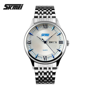 <span class=keywords><strong>Orologio</strong></span> da <span class=keywords><strong>Uomo</strong></span> in Acciaio Inossidabile con Movimento al Quarzo Giapponese Goldlis, Impermeabile 3ATM di Skmei - Product Image 3