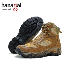 Hanagal New Genuine Full Grain Leather Shoes <strong>Hunting</strong> <strong>Mens</strong> <strong>Boot</strong> Hiking Waterproof Women `<strong>s</strong> <strong>Boots</strong> - Product Image 2
