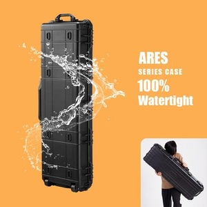 Impermeable de plástico durable arco cajas a prueba de golpes a prueba de arco caso personalizado de espuma - Product Image 2