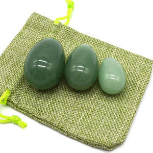 % 100% doğal yeşil seks yeşim yumurta vajinal ben wa topları kadınlar için - Product Image 3