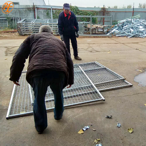 HaoTian fabrika <span class=keywords><strong>metal</strong></span> kaynaklı büyük ızgara chenil dışarı kapı - Product Image 6