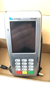 Verifone <span class=keywords><strong>VX680</strong></span> WIFI GPRS CTLS <span class=keywords><strong>pos</strong></span> máquina usada - Product Image 3