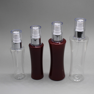 100ml 150ml 200ml phẳng VAI EO mỏng Lotion Lotion mực trang điểm Remover Báo Chí Pet phun chai - Product Image 4