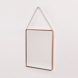 Espejo de cristal con acabado cromado de forma redonda con diseño superventas - Product Image 3