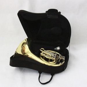 Cinese rosa ottone piombo pipa corno francese per lo studente Bb tono oro francese strumenti corno e bocchino accessori Case OEM - Product Image 6