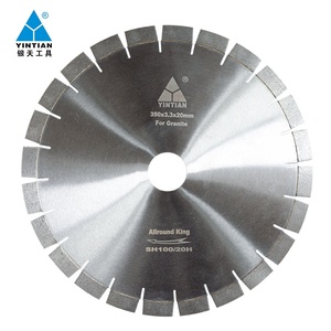 <strong>Segment</strong> Height 20mm Super Long Work Lifespan 350mm Diamond Cutting Saw Blade Stone Granite <strong>Disc</strong> Factory Directly Sale - Product Image 1