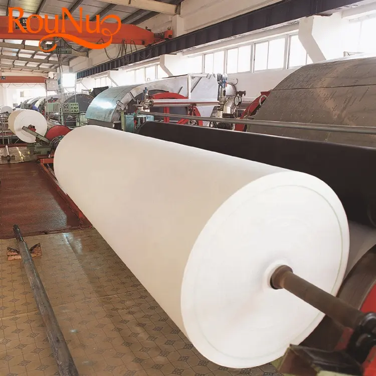 الصين مصنع 3ply عذراء ورق تواليت مصنوع من لب الخشب الأم لفات ورق تواليت جامبو رولز
