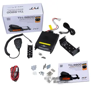 Walkie talkie para coche, walkie talkie de largo alcance, Base TYT, radio TH-9800, 4 bandas, 100km