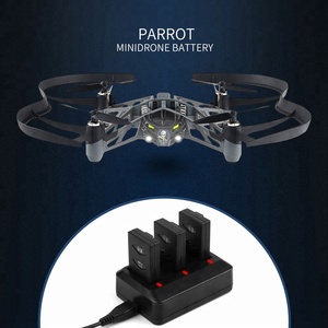 Cargador USB de 3 canales compatible con OEM, batería de 3,7 V y 600MAH para Parrot <span class=keywords><strong>Mini</strong></span> Drone Jumping <span class=keywords><strong>Sumo</strong></span> Rolling Spider-Action, accesorios - Product Image 4