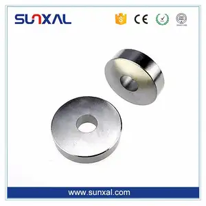 Different Material uni pole radial ring magnet