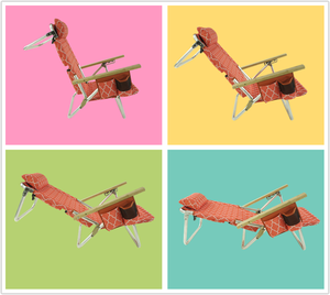 Tumbona Plegable de Aluminio Económica para Playa, Modelo OW-57B, de Onwaysports - Product Image 5