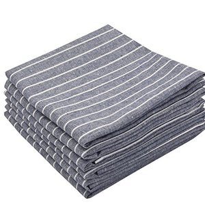 Sinland 20 Pouce x 20 Pouce <span class=keywords><strong>Lin</strong></span> <span class=keywords><strong>Serviette</strong></span> <span class=keywords><strong>de</strong></span> <span class=keywords><strong>Table</strong></span> - Product Image 2