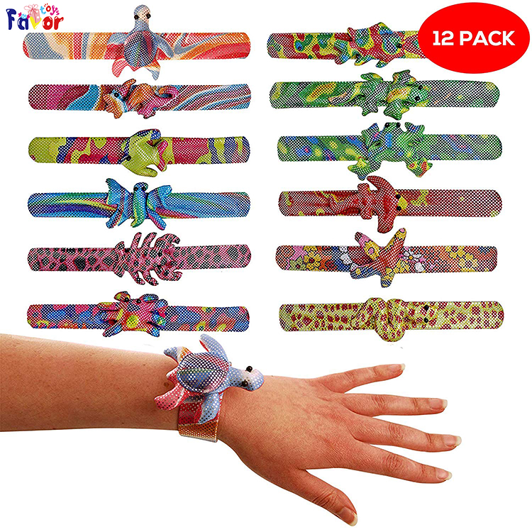7 Braccialetti Di Pasqua Con Animaletti – Elastici Colorati In Argilla Morbida Per Regali E Vacanze