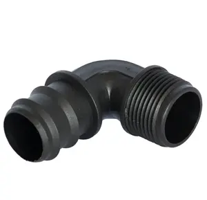 Wholesale high quality plastic hose fitting male elbow