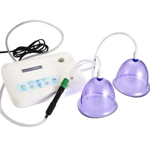 Portable Breast Vacuum Suction Cup Breast Enlargement Butt Lifting Vibration Machine Breast Massager With Anti Cellulite Vacuum
