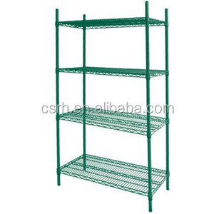 Estante de alambre de acero de gran tamaño, estante de alambre de metal colorido de cuatro capas, 1370x460x1800mm, 1370mm - Product Image 2