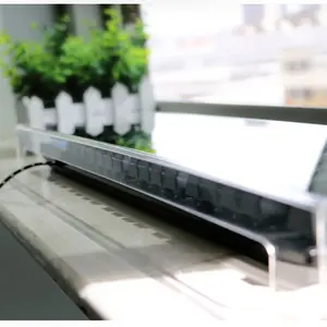 Düşük fiyat toptan pleksiglas klavye kapağı çin'de yapılan satış için şeffaf akrilik klavye kapağı