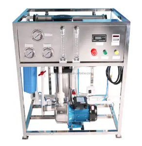 100 LPH Portable mobile RO desalination system Reverse Osmosis plant salt water purification system