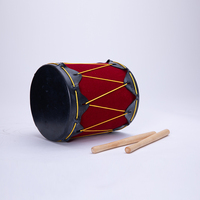 Yongxin Purple Wood Tambourine Educational Percussion Instrument Dia 15.8cm for Baby Musical Instruments Wholesale